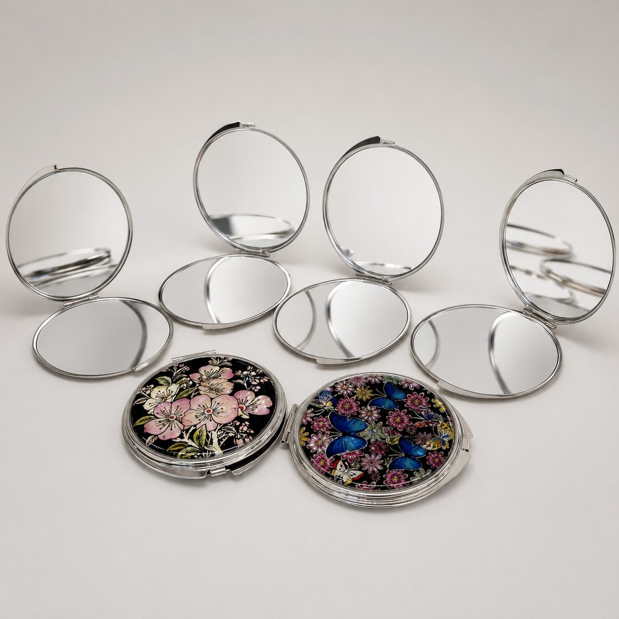 Mother-of-pearl Hand Mirror